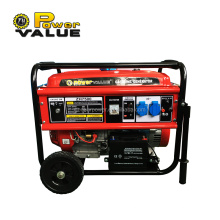 Precio competitivo 6.5kW Generador de gasolina silenciosa 220V con motor de 16 hp